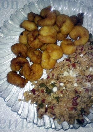 A picture of Crispy southern fried shrimp.