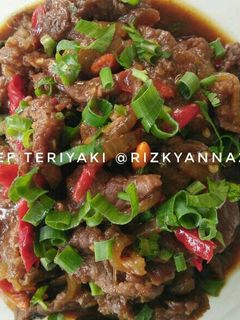 Foto resep Beef Teriyaki ala aku