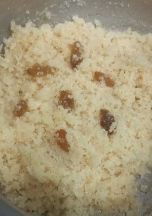 A picture of Diet Sooji Ka Halwa.