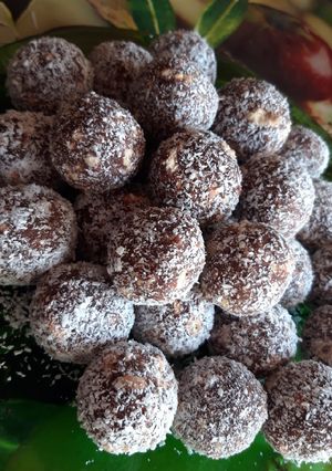 O poză a rețetei Bulgărași cu nucă de cocos.