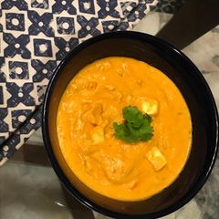 A picture of Lasooni paneer.