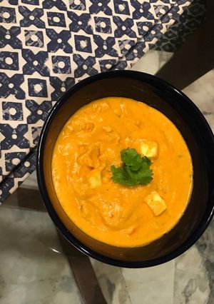A picture of Lasooni paneer.