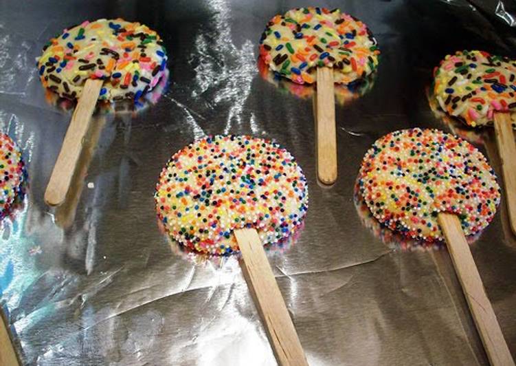 Easiest Way to Make Any-night-of-the-week Sugar Cookies on a Stick