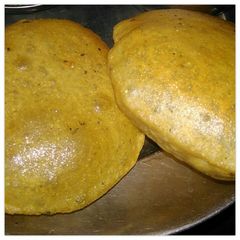 A picture of Masala poori.
