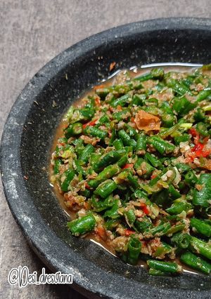 Foto resep Pencok Kacang Panjang