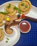 Chicken Keema and Vegetables Kachori