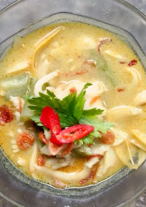 Foto resep Jamur masak santan