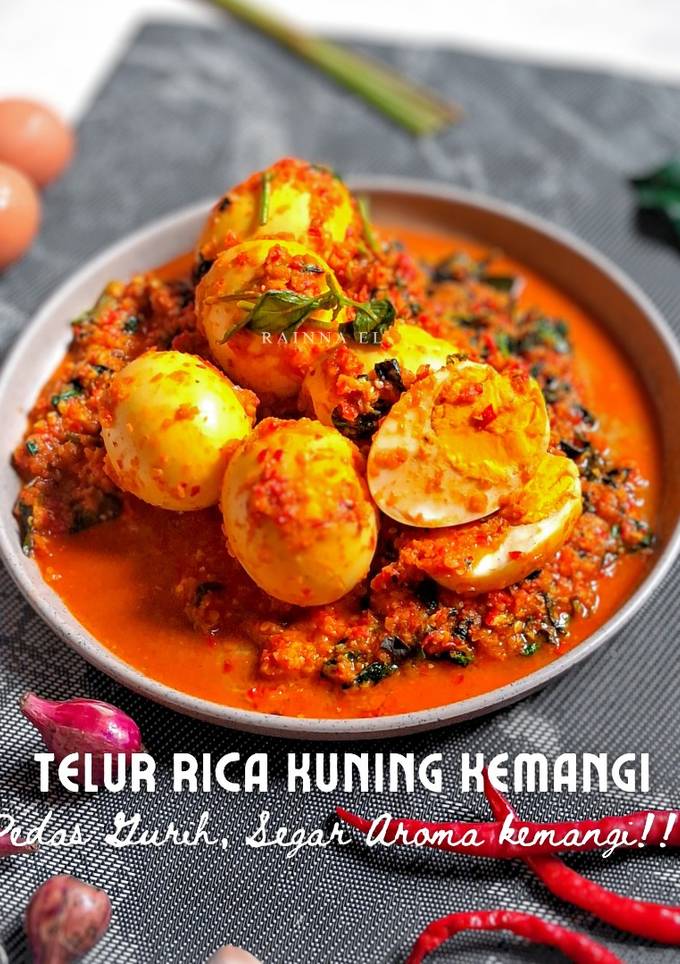 Telur Rica Rica Resep Telur Rica Kuning Kemangi oleh Rainna El - Cookpad