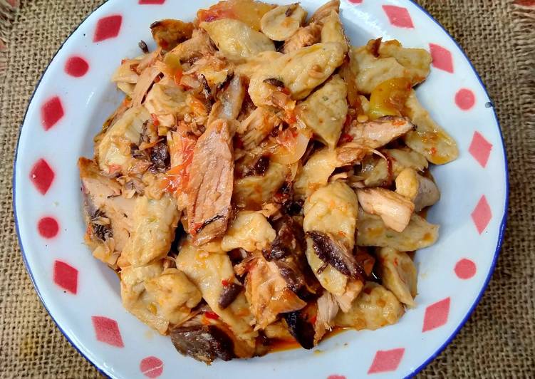Bahan-bahan Tumis tongkol &amp; otak-otak yang enak Untuk Jualan