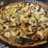 Quiche de puerros, setas y gambas
