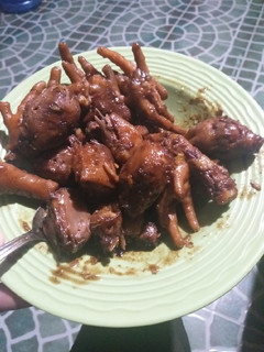A picture of Spicy Chicken Feet Adobo.