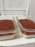 Cheesecake proteico de morango