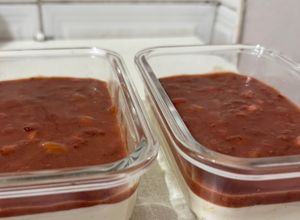 Foto de Cheesecake proteico de morango