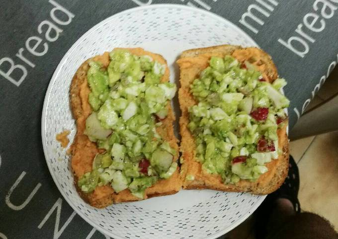 Tostadas De Aguacate Receta De Tupiwampys Cooking Cookpad