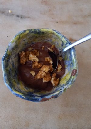 Una foto de Postre de chocolate (vegan)