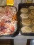 Ensalada cruditte y hamburguesas de soja al natural