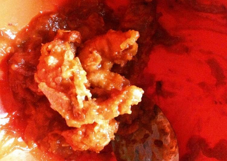 Bagaimana Membuat Udang Crispy Asam Manis, Sempurna