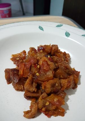 Foto resep Sambel goreng kentang dan tahu