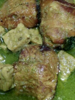 Foto resep Gulai hijau ikan asap dan tempe