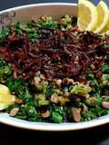 Swiss Chard with black eyed peas