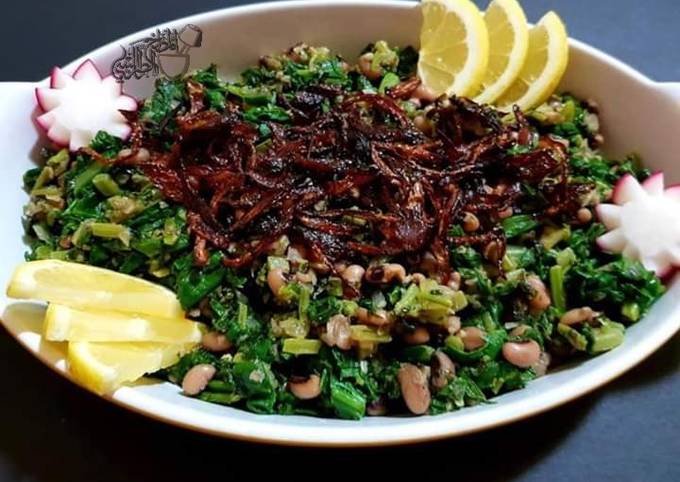 Recipe of Favorite Swiss Chard with black eyed peas