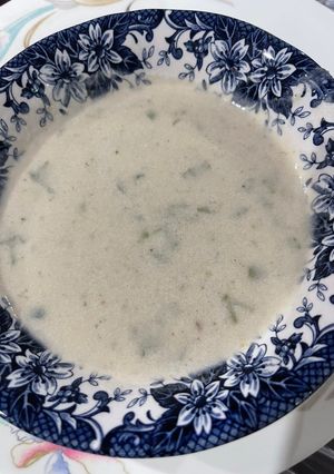 صورة لوصفة شوربة البطاطا السريعة