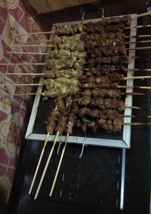 Foto resep Sate daging sapi kambing empuk