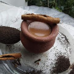 A picture of Tandoori chaimatka chai.