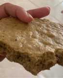 Pan de avena en sartén