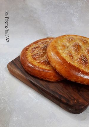 A picture of Persian Shirmal Bread (Soft Sweet Milk Bread).
