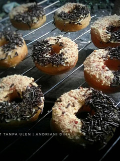 Foto resep Donat Empuk Irit Tanpa Telur & Susu Tanpa Ulen