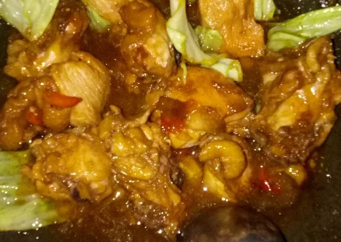 Ayam kecap no ribet