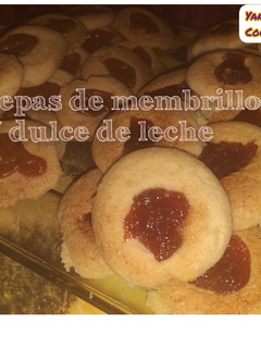 Una foto de Pepas de membrillo y dulce de leche