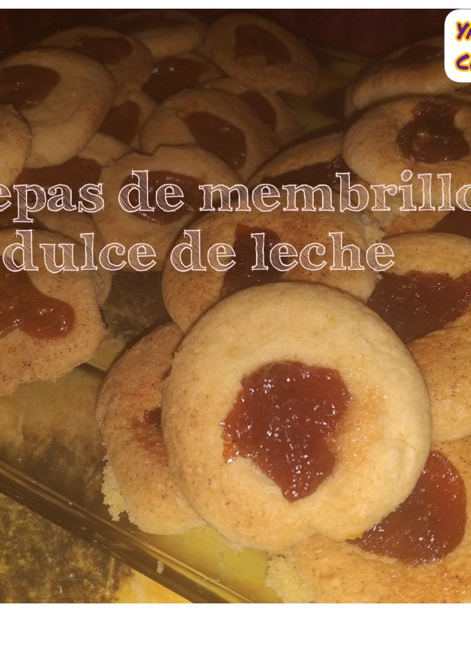 Una foto de Pepas de membrillo y dulce de leche