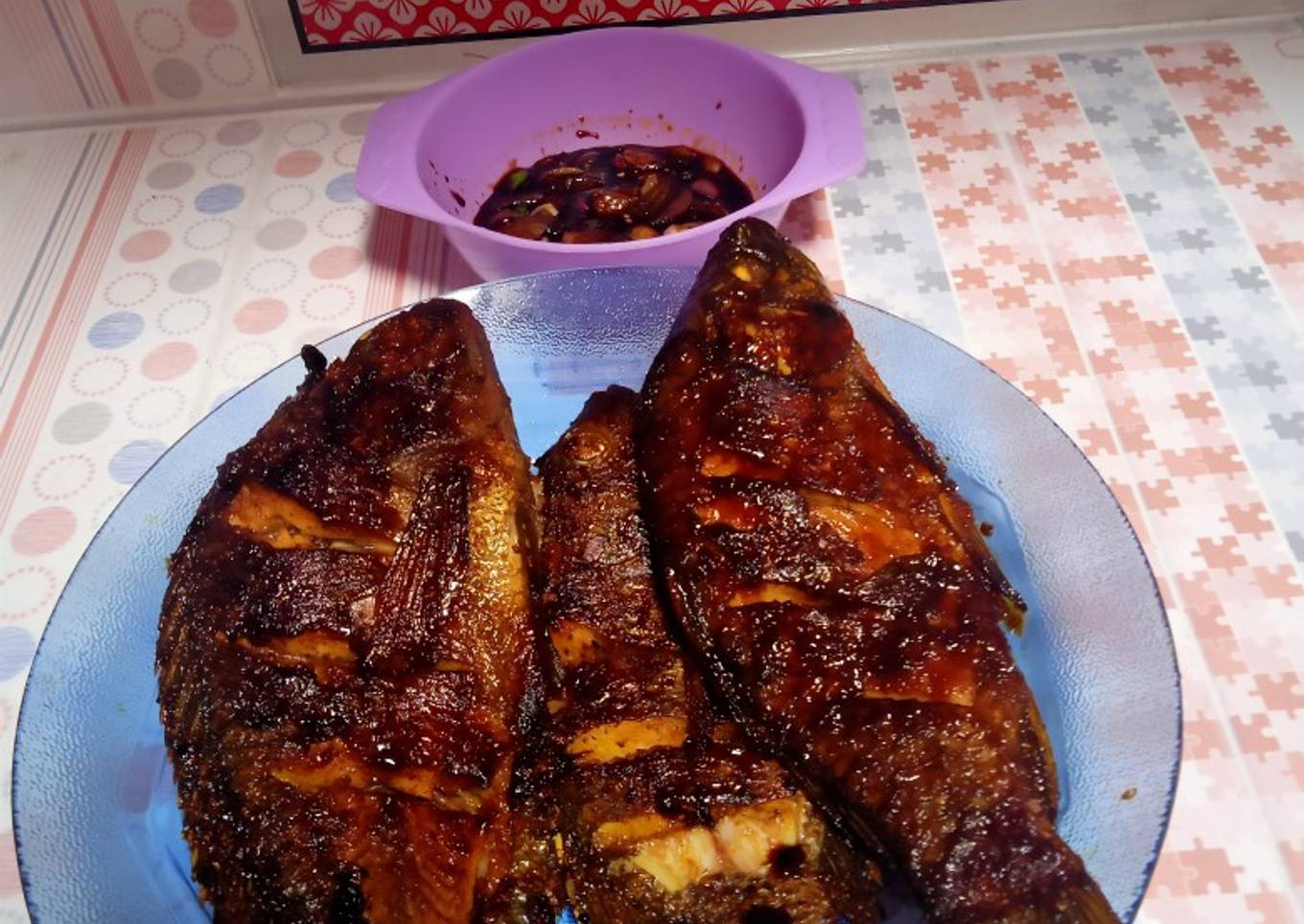 Ikan bakar teflon (resep ibu casem)