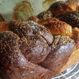 Trenza de brioche bicolor