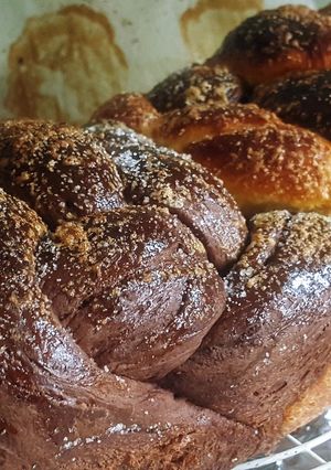 Foto principal de Trenza de brioche bicolor