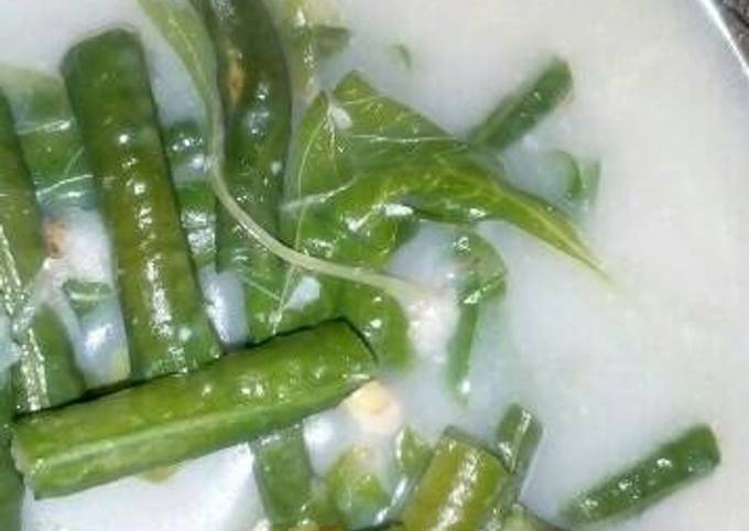 Resep Pr Kacang Panjang Sayur Bobor Kacang Panjang Dan Bayam Oleh Lucky Cookpad