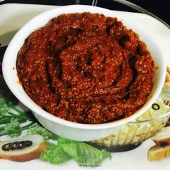 A picture of Traditional Goan Racheado Masala Paste.