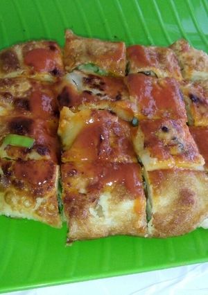 Foto resep 1. Martabak telur teflon (kulit home made)
