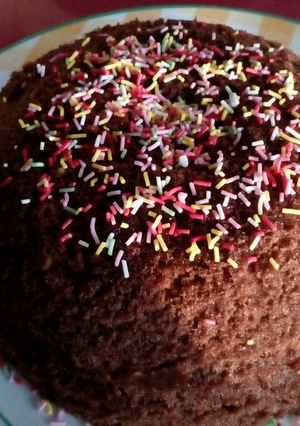 Una foto de Bizcocho de chocolate