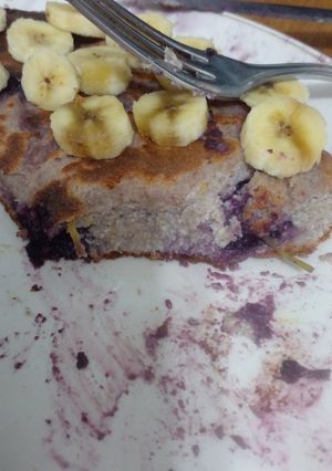 Una foto de Tortita de ricotta y avena sabor limón 💛