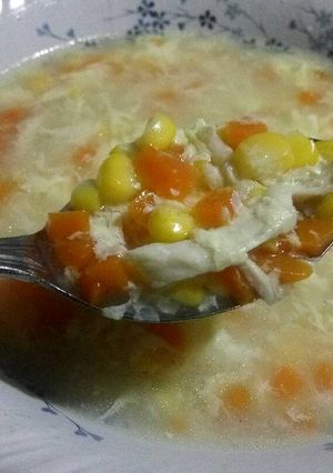 Foto resep Sup Jagung Manis