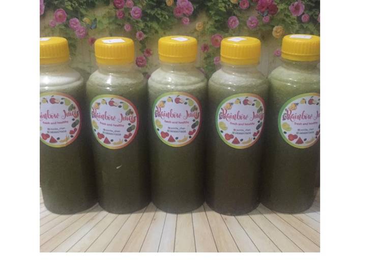 Cara Gampang Membuat Diet Juice Plum Kailan Pineapple Tomato yang Enak Banget