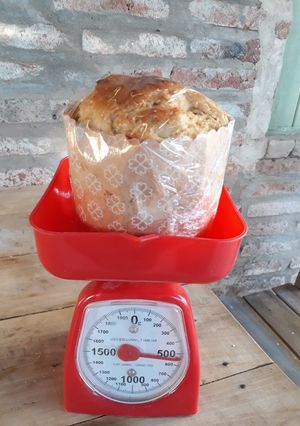 Una foto de Pan dulce navideño