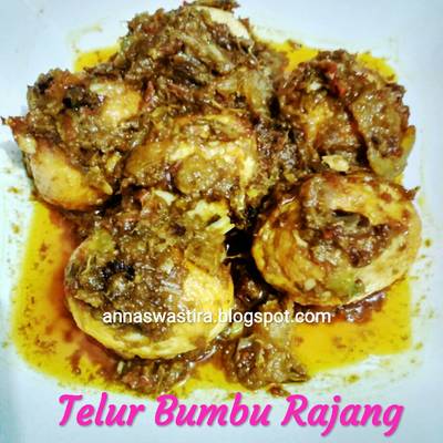 Resep 02 Telur Bumbu Rajang Oleh Anna Swastira Cookpad