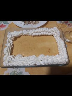 Una foto de Flan de turrón muy fácil