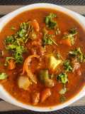 Veg Kolhapuri using red gravy premix