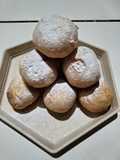 Chapssal (donat Korea) takaran sendok