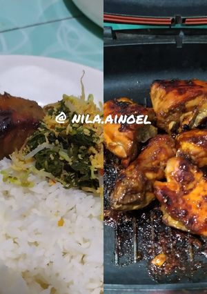 Foto resep Ayam panggang madu teflon